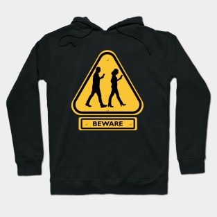 Cellphone Zombies - Beware Hoodie